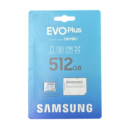 2021 삼성전자 삼성 microSD EVO Plus 512GB + 어댑터