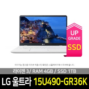 LG전자 울트라PC 15U490-GR36K SSD 1TB 교체