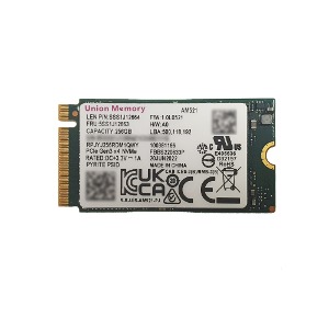 Union Memory AM521 M.2 2242 NVMe 256GB 벌크